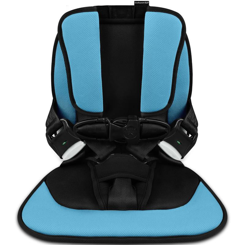 Craftsman Golf Child Positioner for Golf Carts, 5 Point Harness to Keep Kids Secure in Golf Cart, Universal Fit for Most Golf Carts