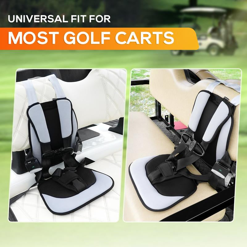 Craftsman Golf Child Positioner for Golf Carts, 5 Point Harness to Keep Kids Secure in Golf Cart, Universal Fit for Most Golf Carts