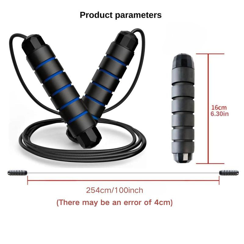 Jump Rope, Portable Exercise Skipping Rope for Home Workout, Workout Skipping Rope with Foam Non-Slip Handle, Adjustable Rope, Home Gym Kit, Gymtok, Home Gym Equipment, Fitness Equipment, Training Equipment, Workout Equipment, Workout Machine