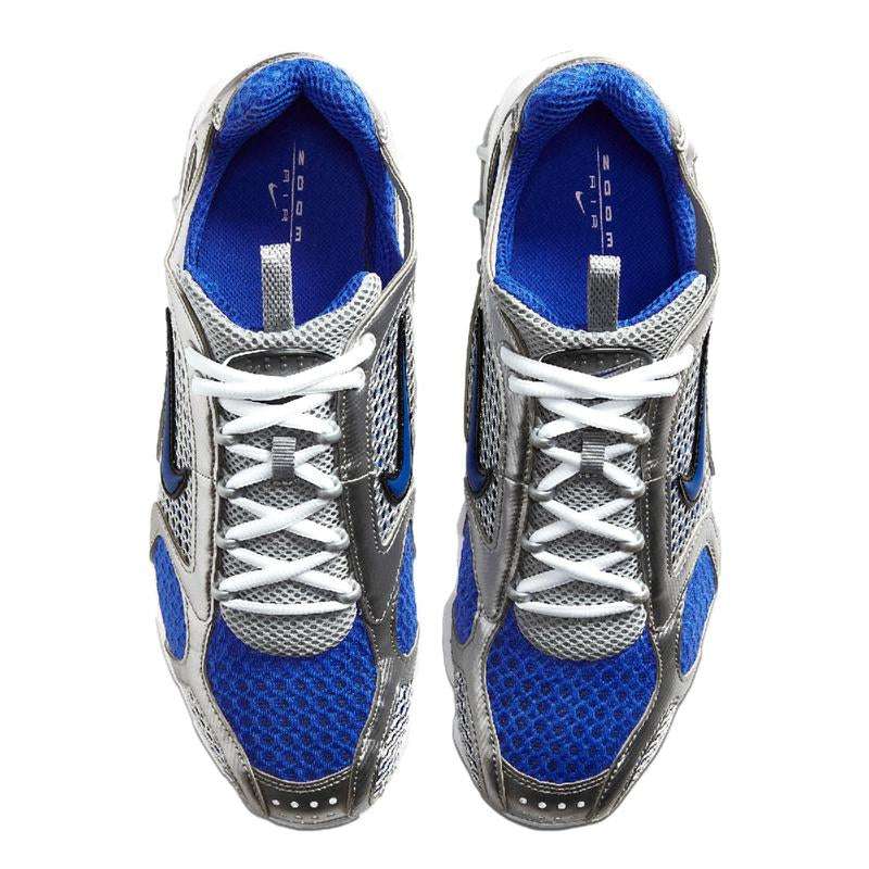 Nike Air Zoom Spiridon Cage 2 Metallic Silver / Varsity Royal CJ1288-002 Men'S