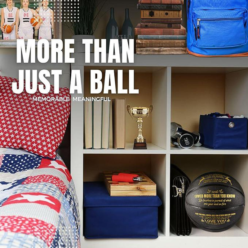 Moactiv a Special Basketball to Show Your Grandson How Much You Love Them - Perfect Christmas Gift for Grandson!, International Standard Size(With a Pump)