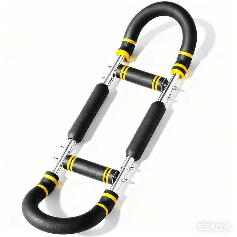 Raytun Power Grip Twister Adjustable Resistance Arm & Chest Trainer for Men Women Portable Spring Workout Equipment Unisex Home Fitness Essential Stainless Steel Design 60-90LBS Strength Training Portable Chest Shoulder Arm