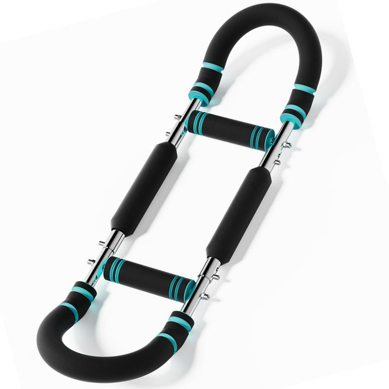 Raytun Power Grip Twister Adjustable Resistance Arm & Chest Trainer for Men Women Portable Spring Workout Equipment Unisex Home Fitness Essential Stainless Steel Design 60-90LBS Strength Training Portable Chest Shoulder Arm