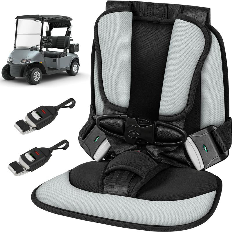 Craftsman Golf Child Positioner for Golf Carts, 5 Point Harness to Keep Kids Secure in Golf Cart, Universal Fit for Most Golf Carts